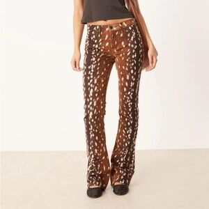 Wrangler Fawn Print Jeans 25